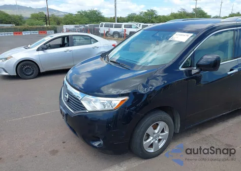 2017 Nissan Quest Sv из США, поврежденный, VIN JN8AE2KP4H9169686